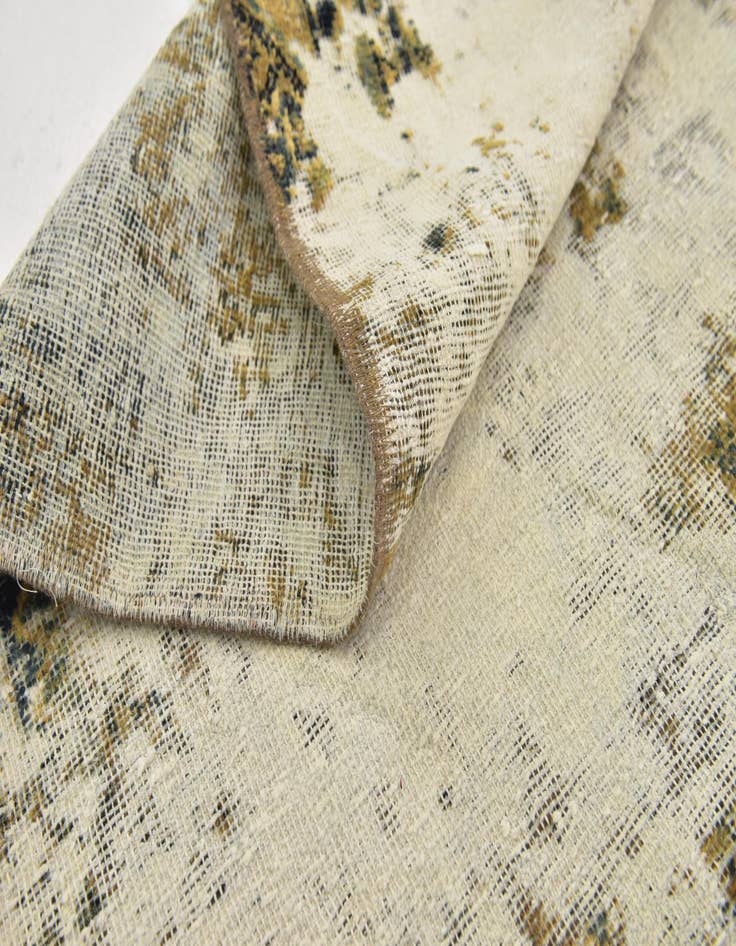 Detail image of 3' 10 x 6'  Hand Knotted Ultra Vintage Persian Wool Rug