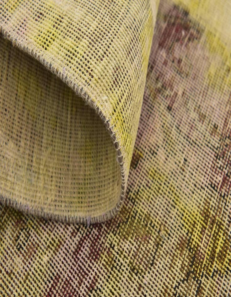 Detail image of 2' 10 x 5'  Hand Knotted Ultra Vintage Persian Wool Rug