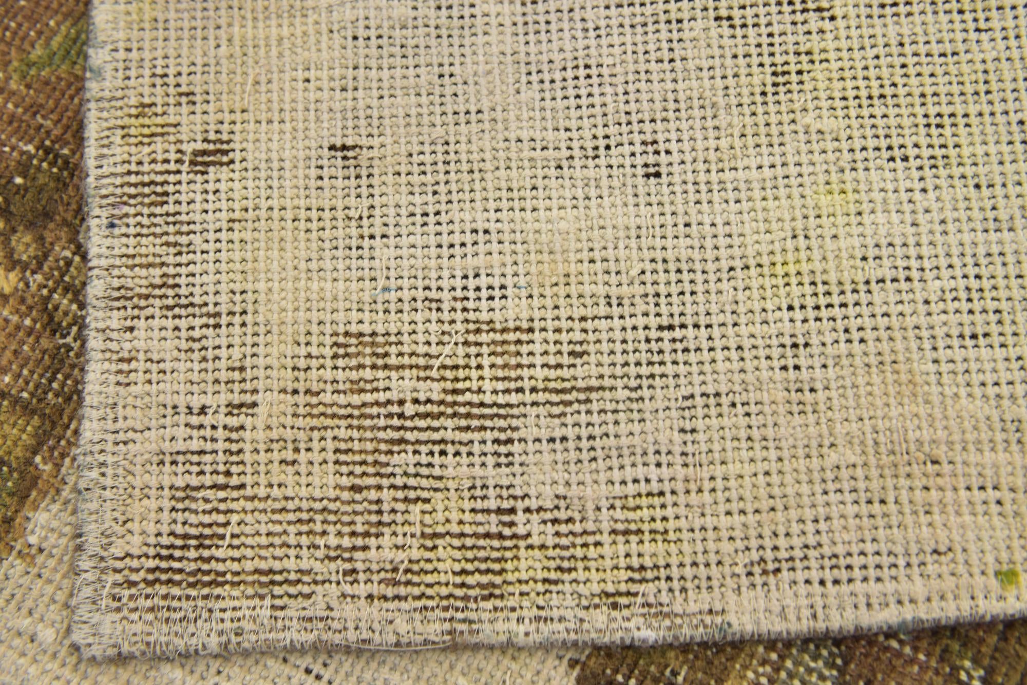 2' 10 x 4' 4 Hand Knotted Ultra Vintage Persian Wool Rug