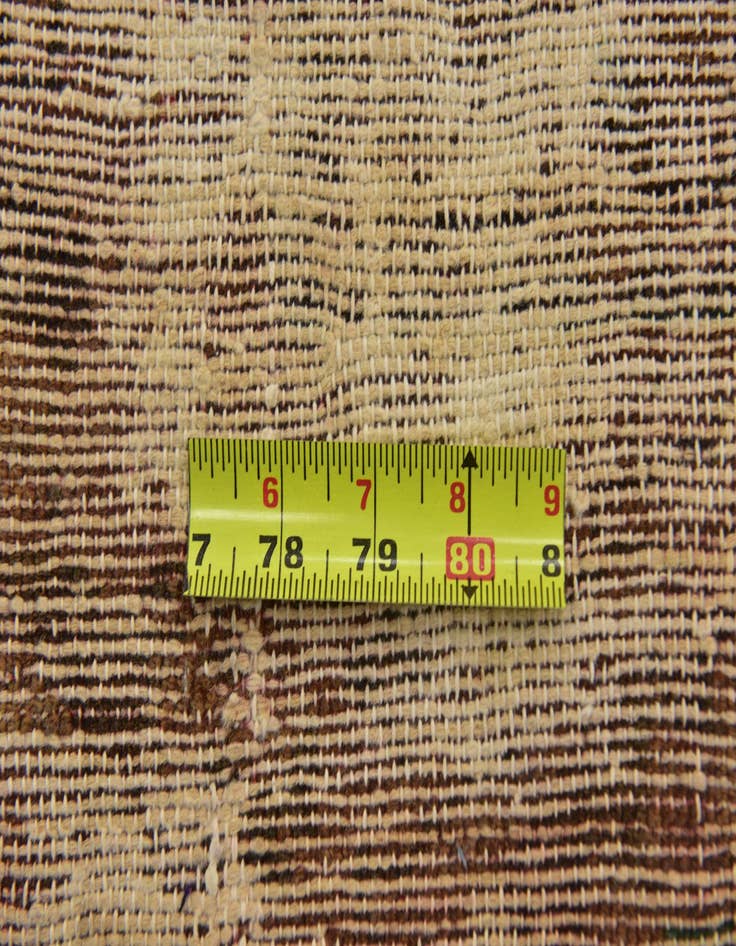 Detail image of 4' 2 x 6' 3  Hand Knotted Ultra Vintage Persian Wool Rug