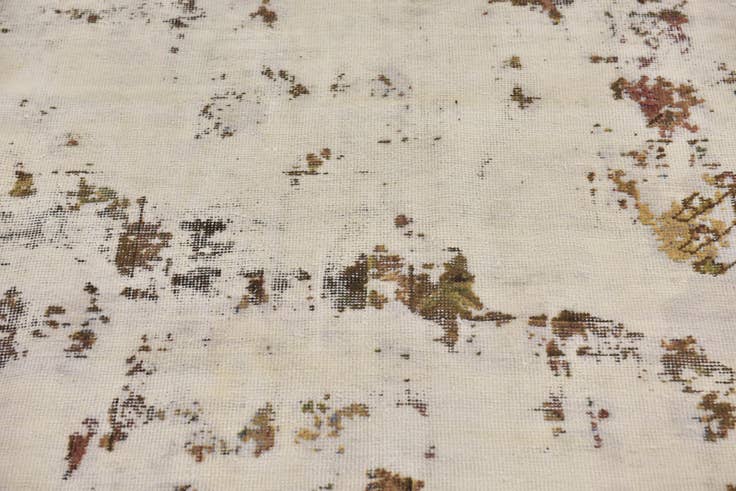 Detail image of 5' 3 x 8' 7 Hand Knotted Ultra Vintage Persian Wool Rug