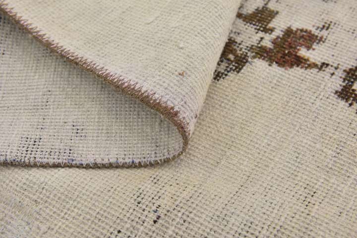 5' 3 x 8' 7 Hand Knotted Ultra Vintage Persian Wool Rug