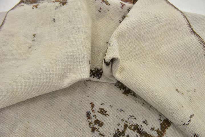 5' 3 x 8' 7 Hand Knotted Ultra Vintage Persian Wool Rug