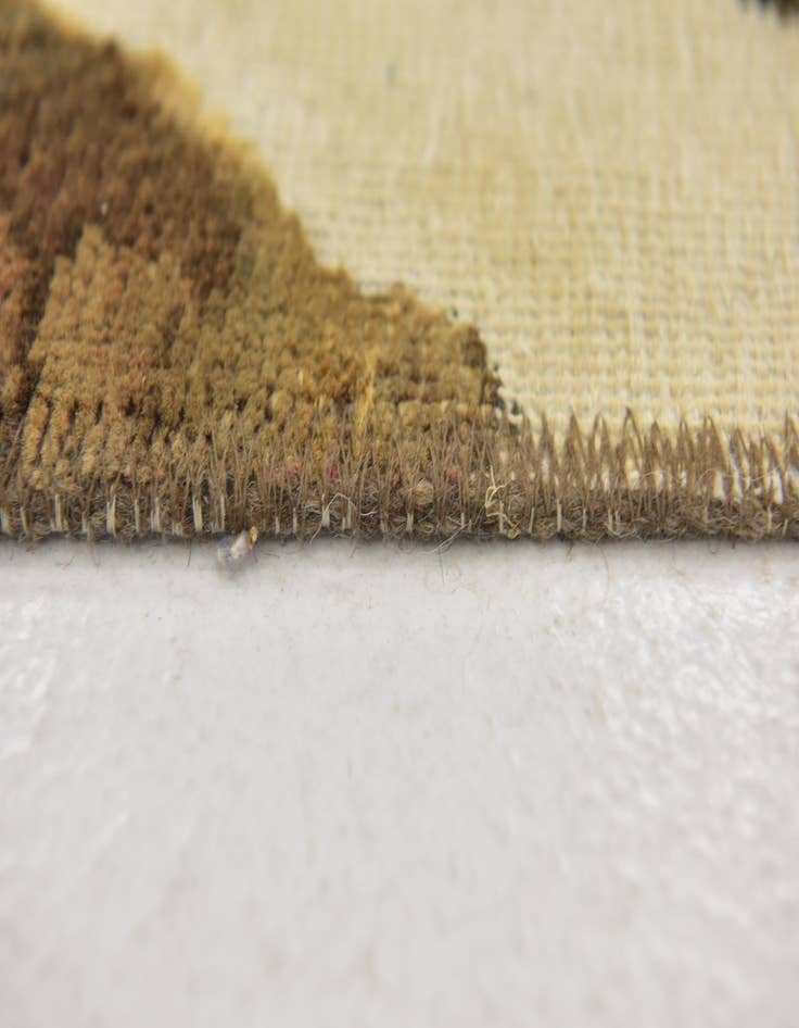 Detail image of 5' 10 x 9' 3  Hand Knotted Ultra Vintage Persian Wool Rug