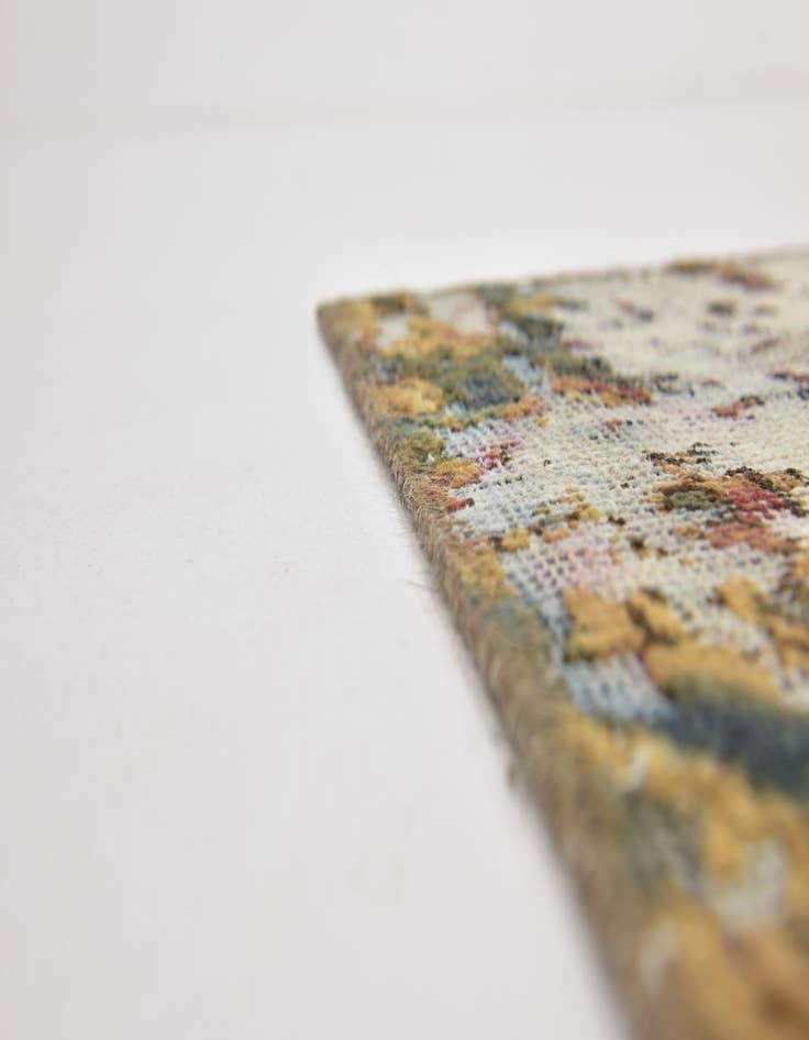 Detail image of 6' 2 x 9' 2  Hand Knotted Ultra Vintage Persian Wool Rug