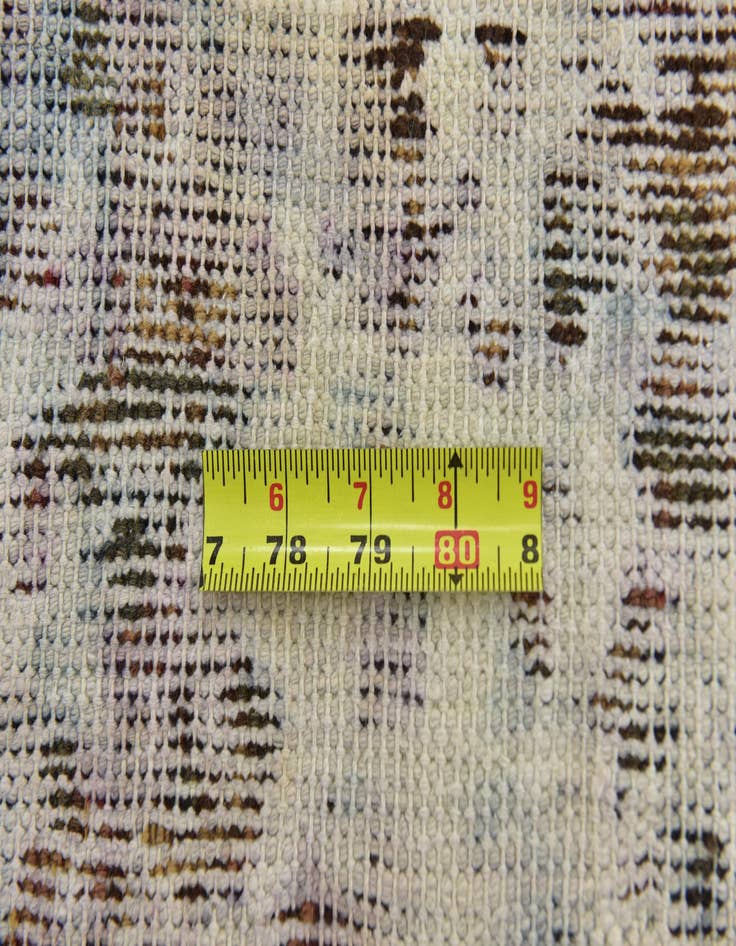 Detail image of 6' 2 x 9' 2  Hand Knotted Ultra Vintage Persian Wool Rug