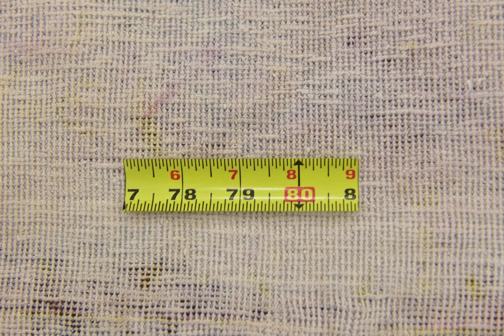 6' 2 x 10' Hand Knotted Ultra Vintage Persian Wool Rug