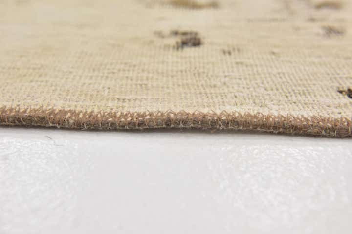 6' 8 x 9' 3 Hand Knotted Ultra Vintage Persian Wool Rug