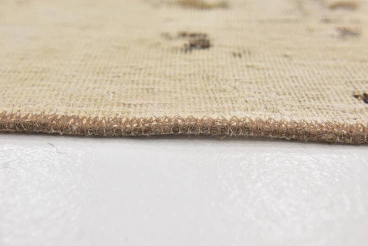 Detail image of 6' 8 x 9' 3 Hand Knotted Ultra Vintage Persian Wool Rug