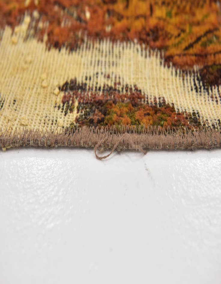 Detail image of 8' 1 x 10' 5  Hand Knotted Ultra Vintage Persian Wool Rug