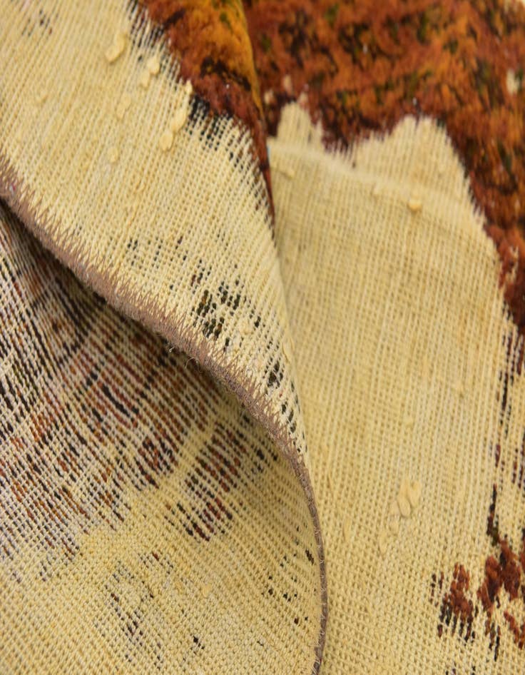 Detail image of 8' 1 x 10' 5  Hand Knotted Ultra Vintage Persian Wool Rug