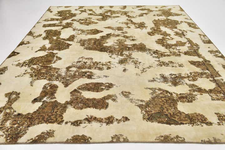 8' 6 x 11' 3 Hand Knotted Ultra Vintage Persian Wool Rug