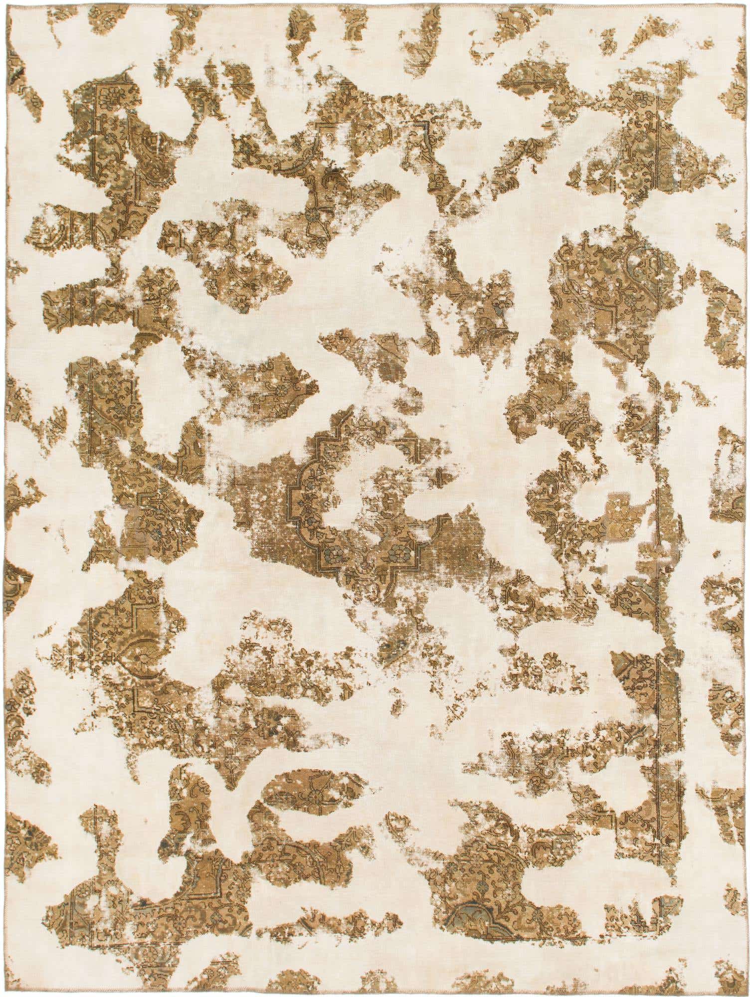 8' 6 x 11' 3 Hand Knotted Ultra Vintage Persian Wool Rug