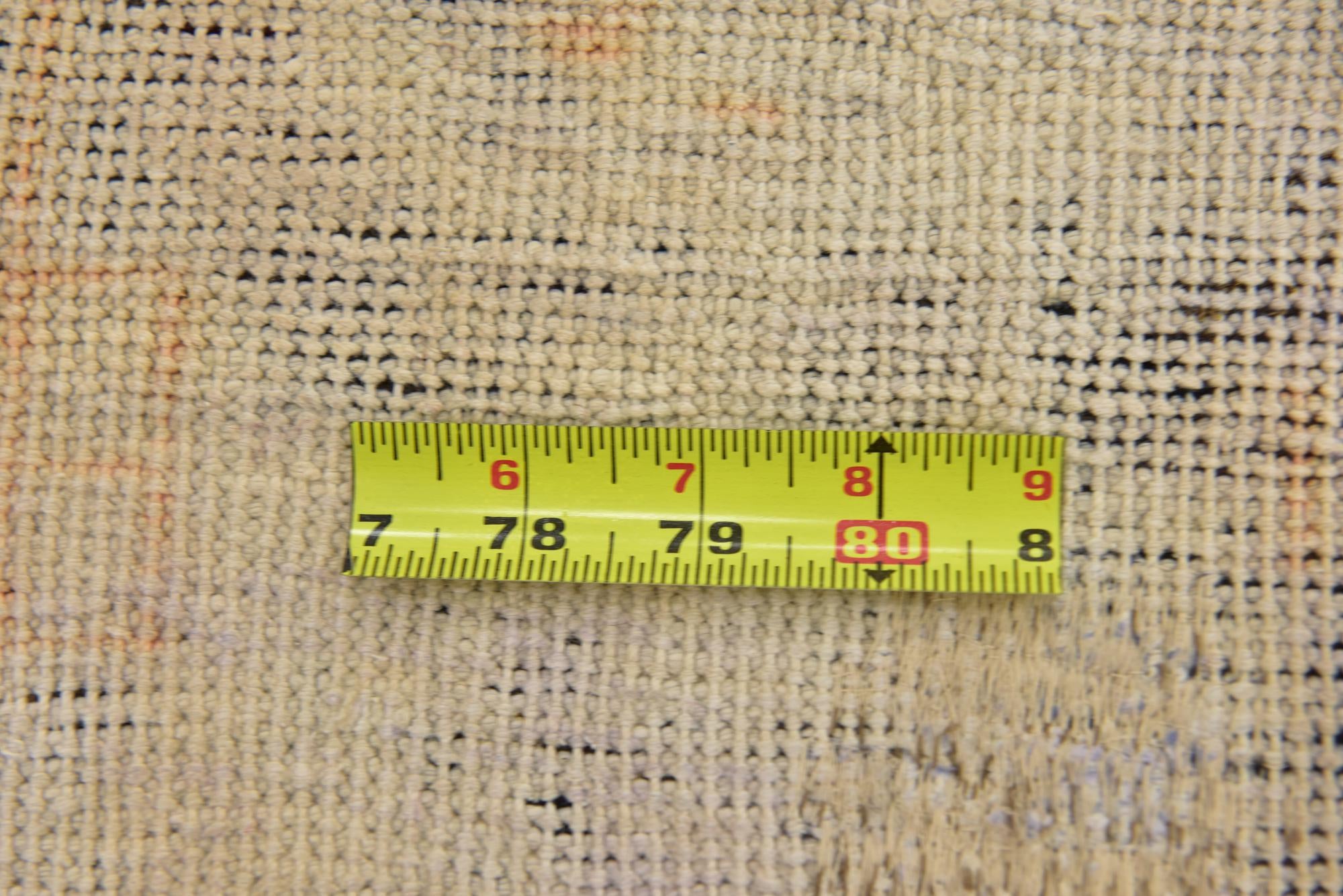 6' 2 x 7' 9 Hand Knotted Ultra Vintage Persian Wool Rug