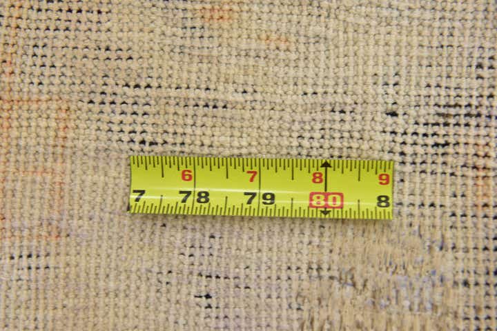 6' 2 x 7' 9 Hand Knotted Ultra Vintage Persian Wool Rug