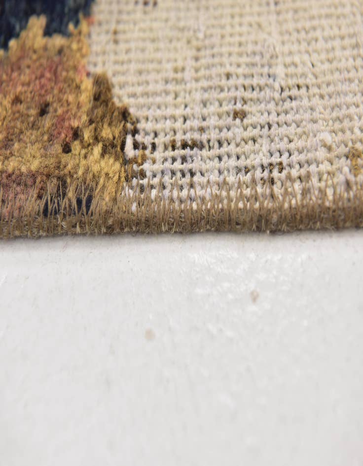 Detail image of 6' 2 x 7' 9  Hand Knotted Ultra Vintage Persian Wool Rug