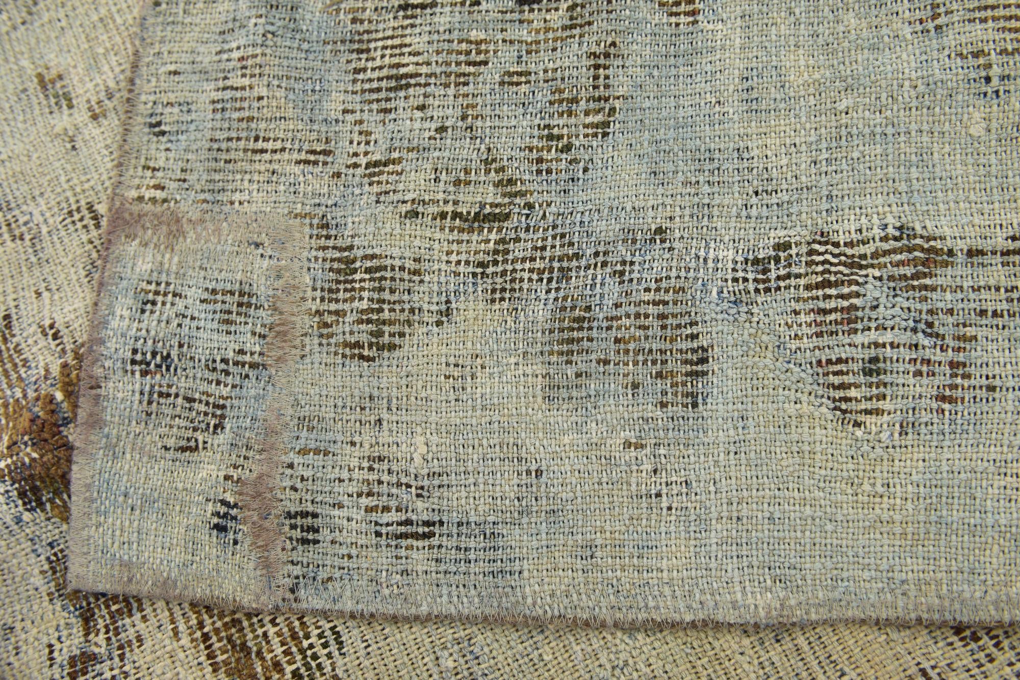 6' 2 x 8' 3 Hand Knotted Ultra Vintage Persian Wool Rug