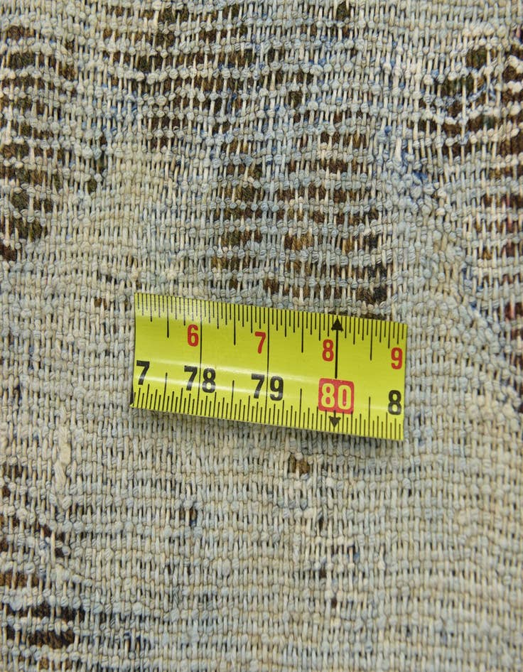 Detail image of 6' 2 x 8' 3  Hand Knotted Ultra Vintage Persian Wool Rug