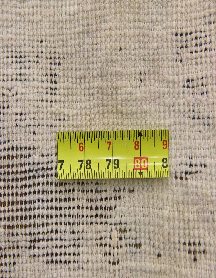 Detail image of 6' 2 x 8' 7  Hand Knotted Ultra Vintage Persian Wool Rug