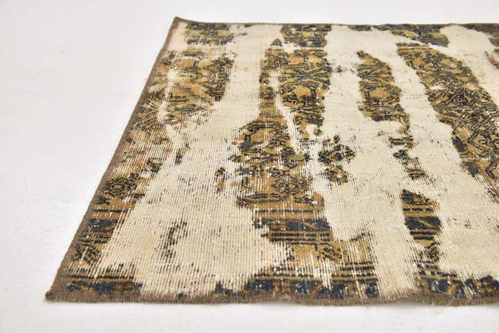 3' 2 x 4' 4 Hand Knotted Ultra Vintage Persian Wool Rug