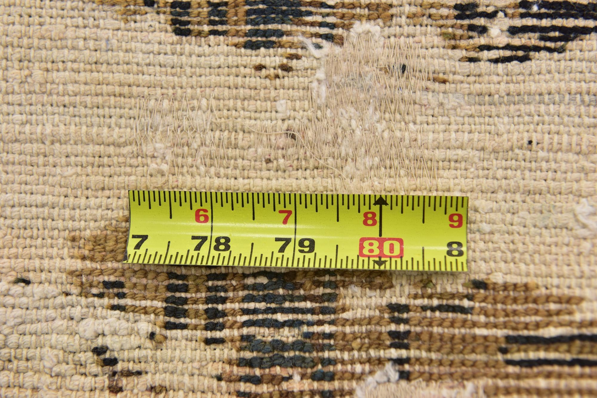 3' 2 x 4' 4 Hand Knotted Ultra Vintage Persian Wool Rug
