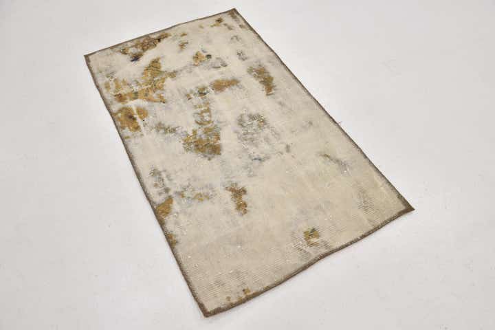 2' 7 x 4' 5 Hand Knotted Ultra Vintage Persian Wool Rug