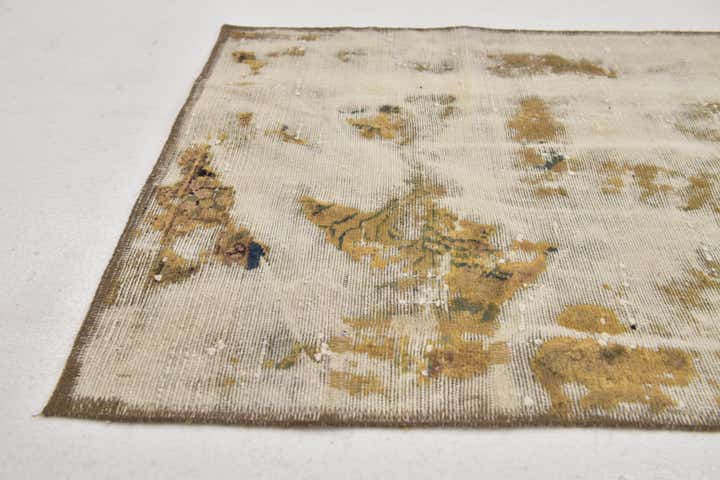 2' 7 x 4' 5 Hand Knotted Ultra Vintage Persian Wool Rug
