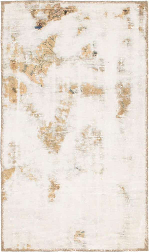 2' 7 x 4' 5 Hand Knotted Ultra Vintage Persian Wool Rug