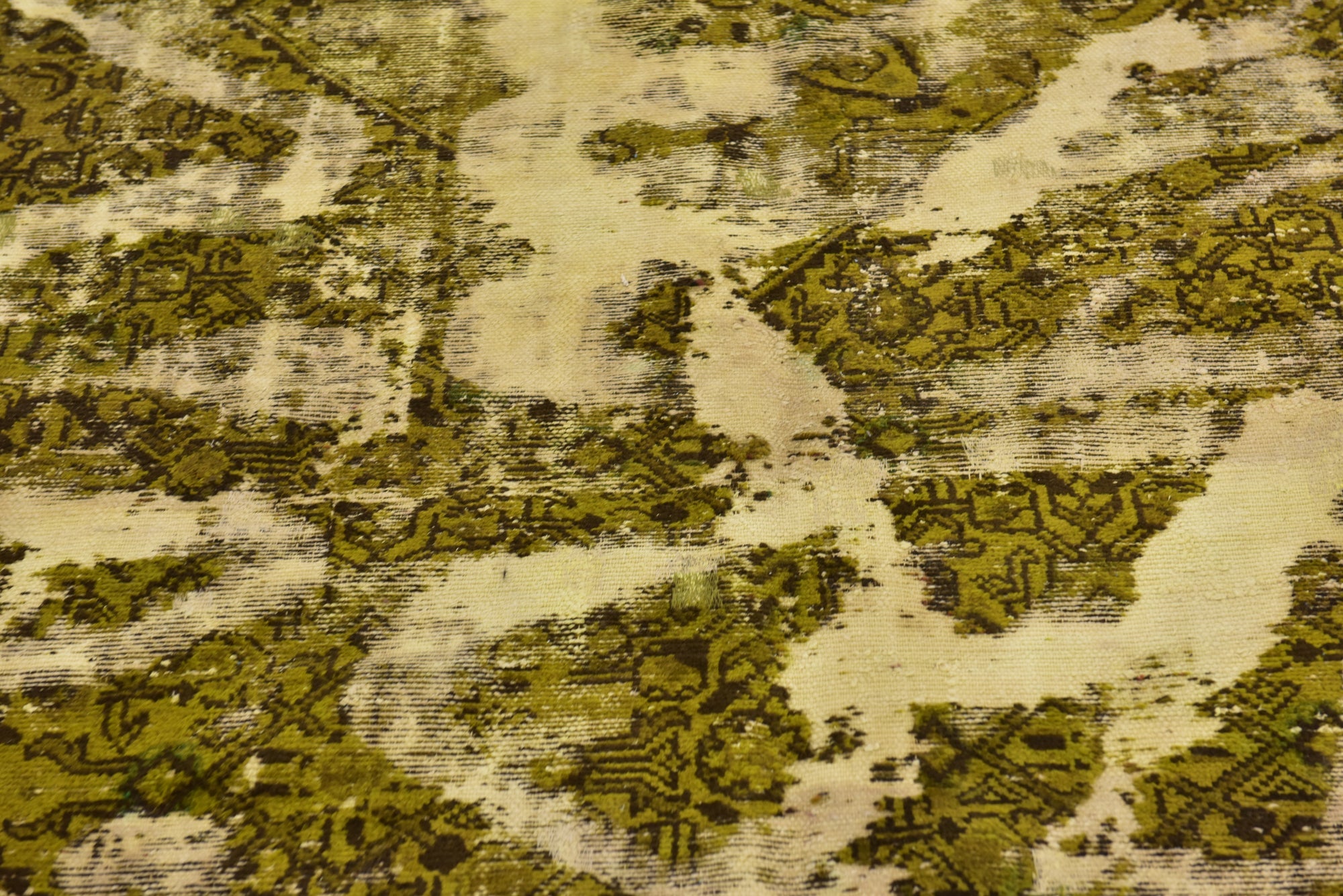 6' 2 x 9' 6 Hand Knotted Ultra Vintage Persian Wool Rug