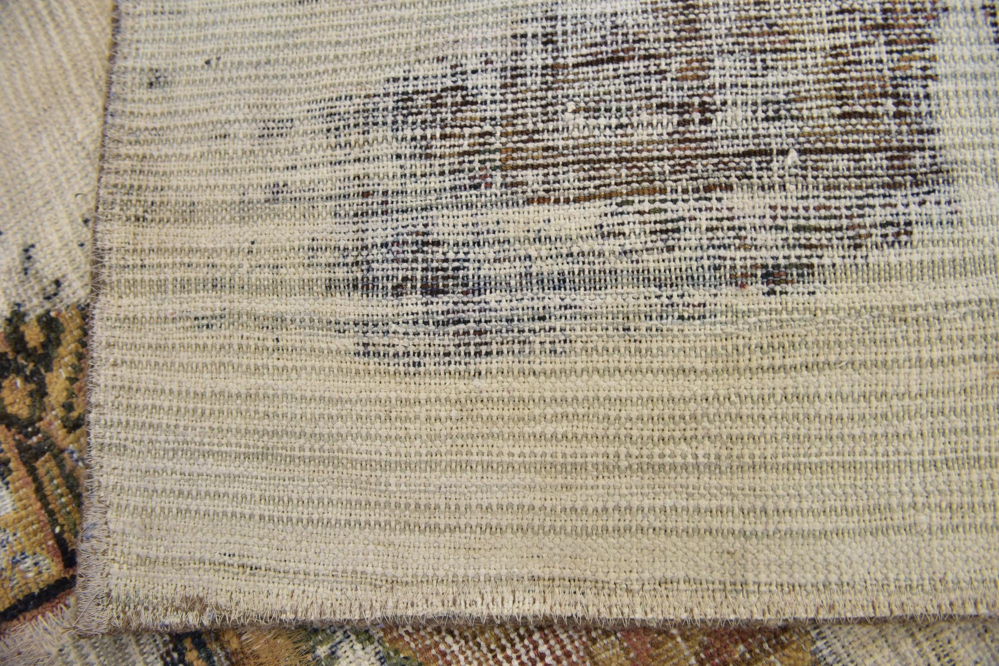 6' 3 x 9' Hand Knotted Ultra Vintage Persian Wool Rug