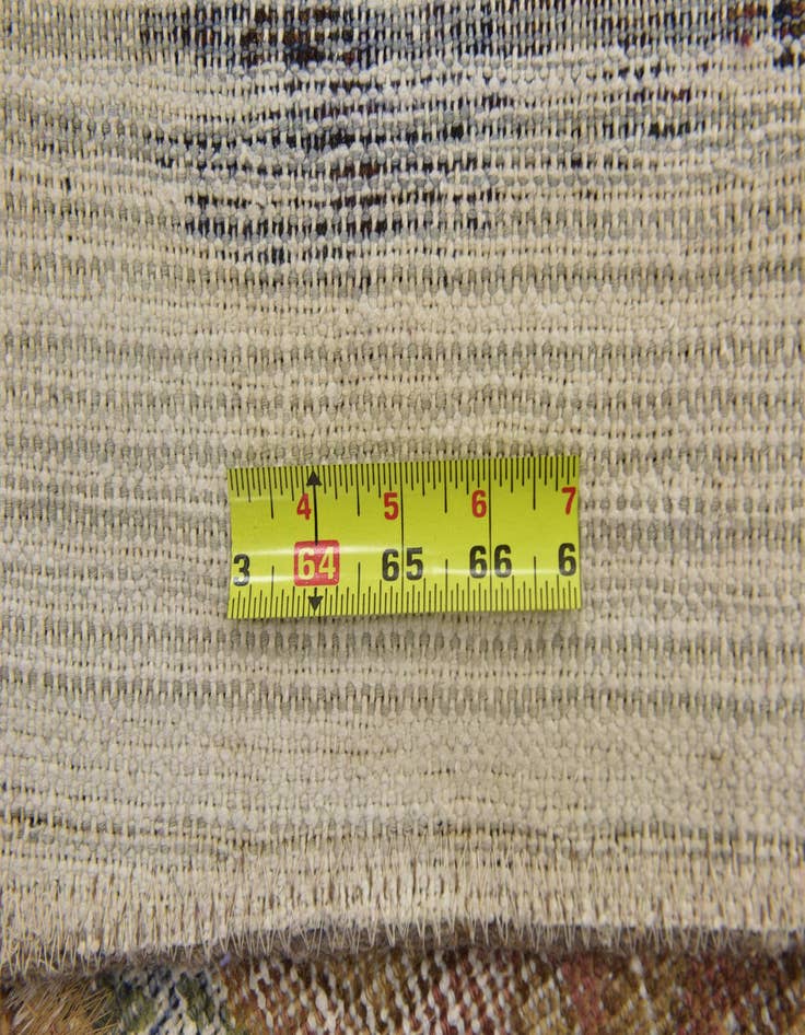 Detail image of 6' 3 x 9'  Hand Knotted Ultra Vintage Persian Wool Rug