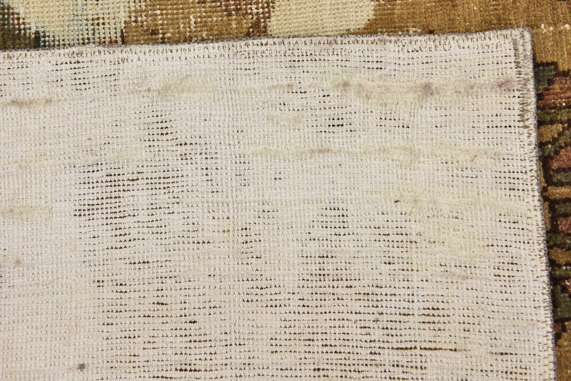 6' x 7' 10 Hand Knotted Ultra Vintage Persian Wool Rug
