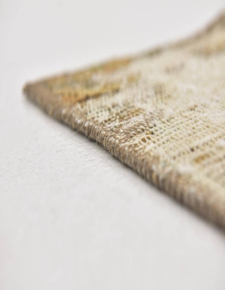 Detail image of 6' x 7' 10  Hand Knotted Ultra Vintage Persian Wool Rug