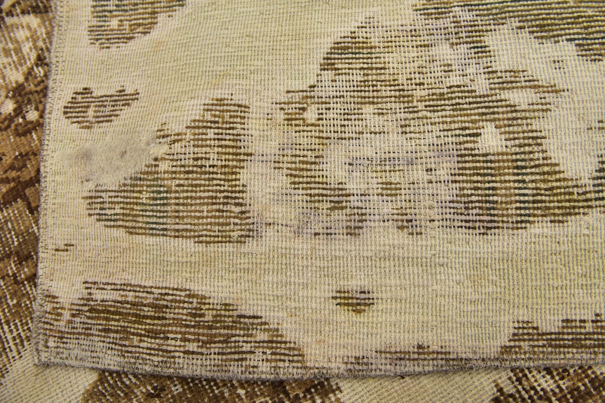 6' x 9' 7 Hand Knotted Ultra Vintage Persian Wool Rug