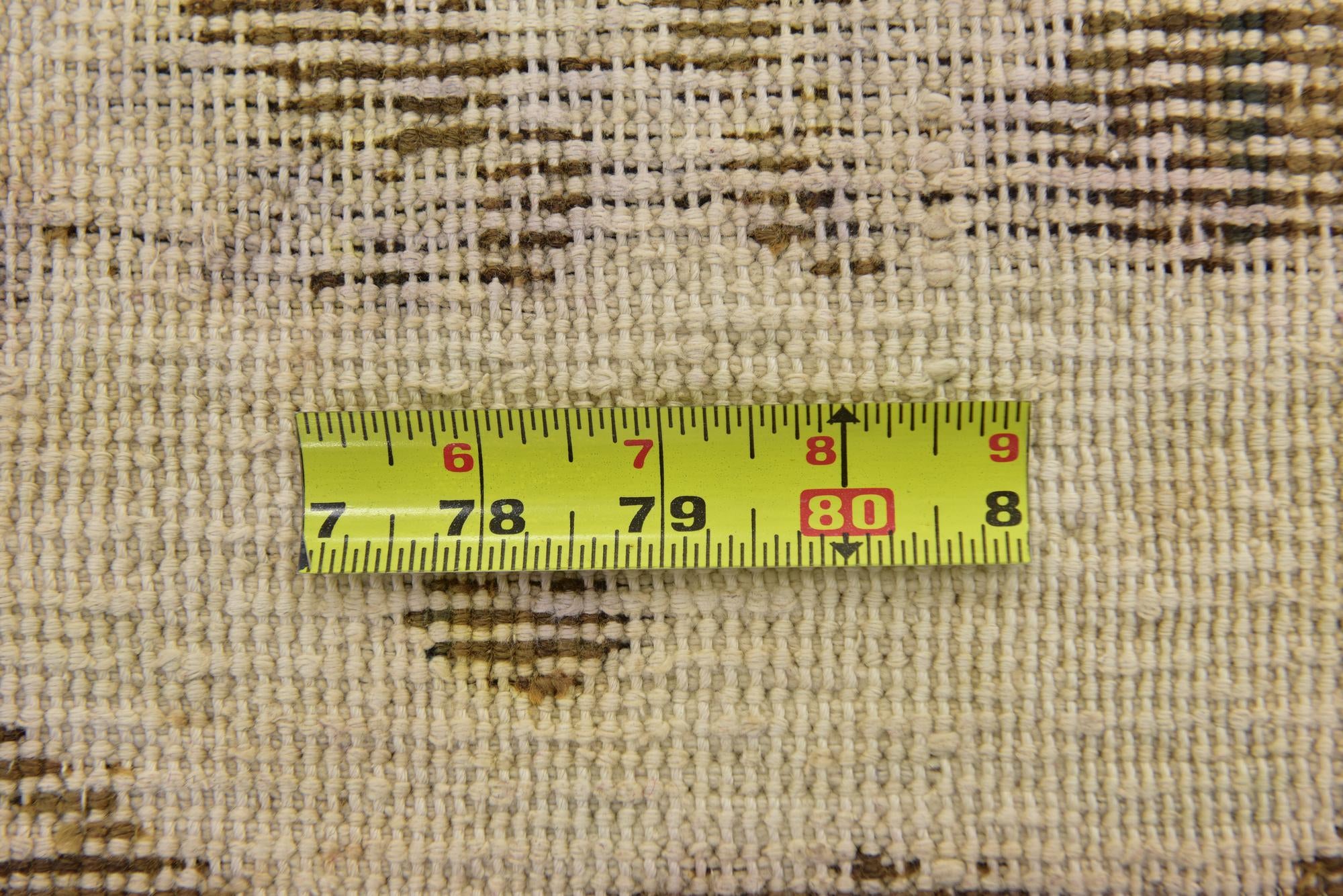 6' x 9' 7 Hand Knotted Ultra Vintage Persian Wool Rug
