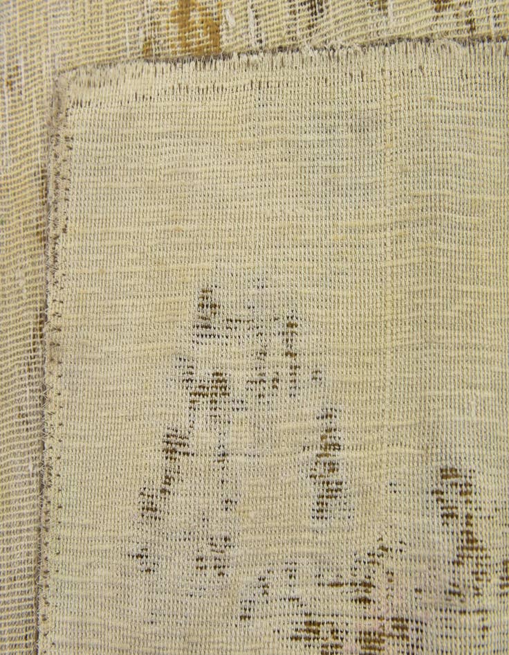 Detail image of 6' 5 x 10' 9  Hand Knotted Ultra Vintage Persian Wool Rug