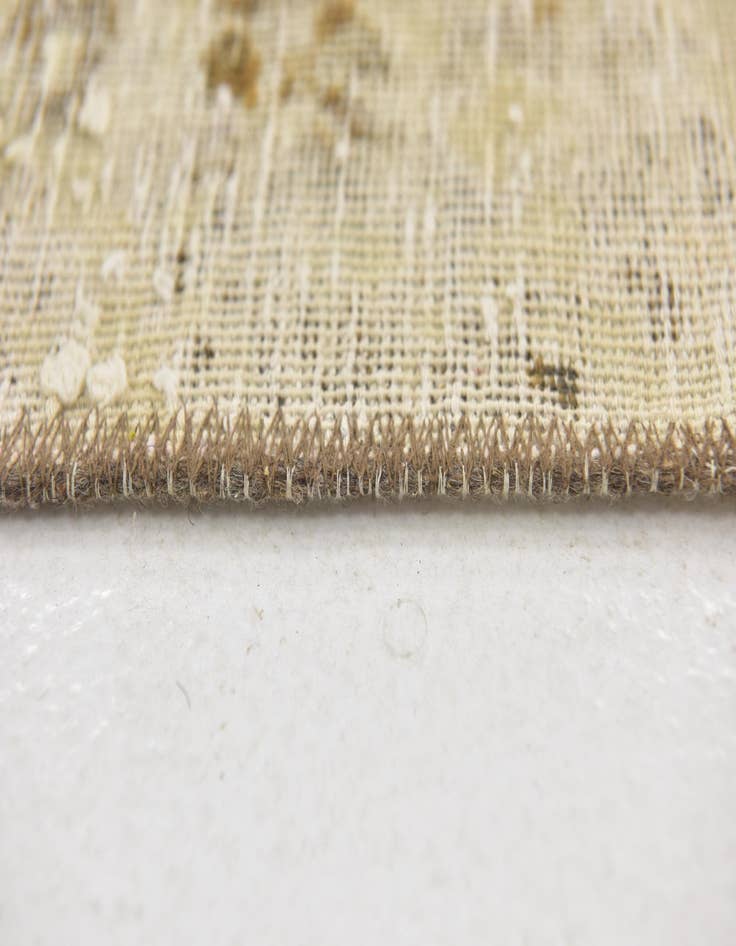 Detail image of 6' 5 x 10' 9  Hand Knotted Ultra Vintage Persian Wool Rug