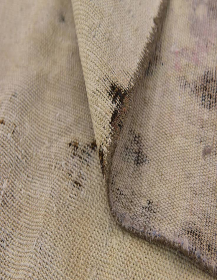 Detail image of 8' 9 x 11' 7  Hand Knotted Ultra Vintage Persian Wool Rug