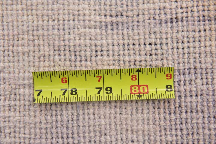 6' 6 x 7' 10 Hand Knotted Ultra Vintage Persian Wool Rug