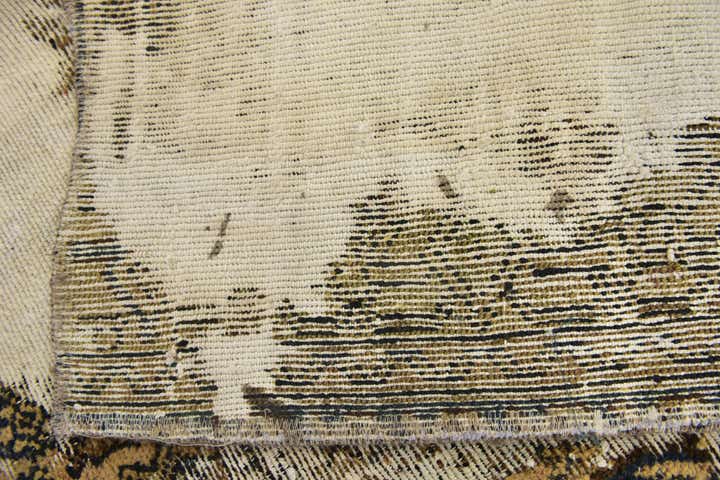 6' x 9' 4 Hand Knotted Ultra Vintage Persian Wool Rug
