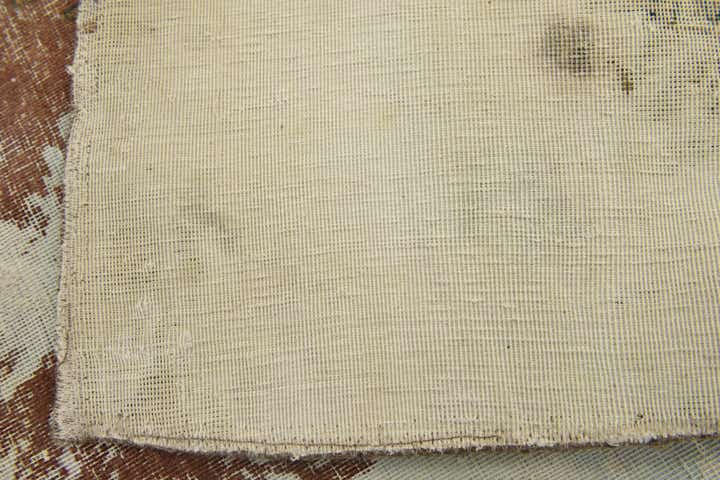 6' 8 x 10' Hand Knotted Ultra Vintage Persian Wool Rug