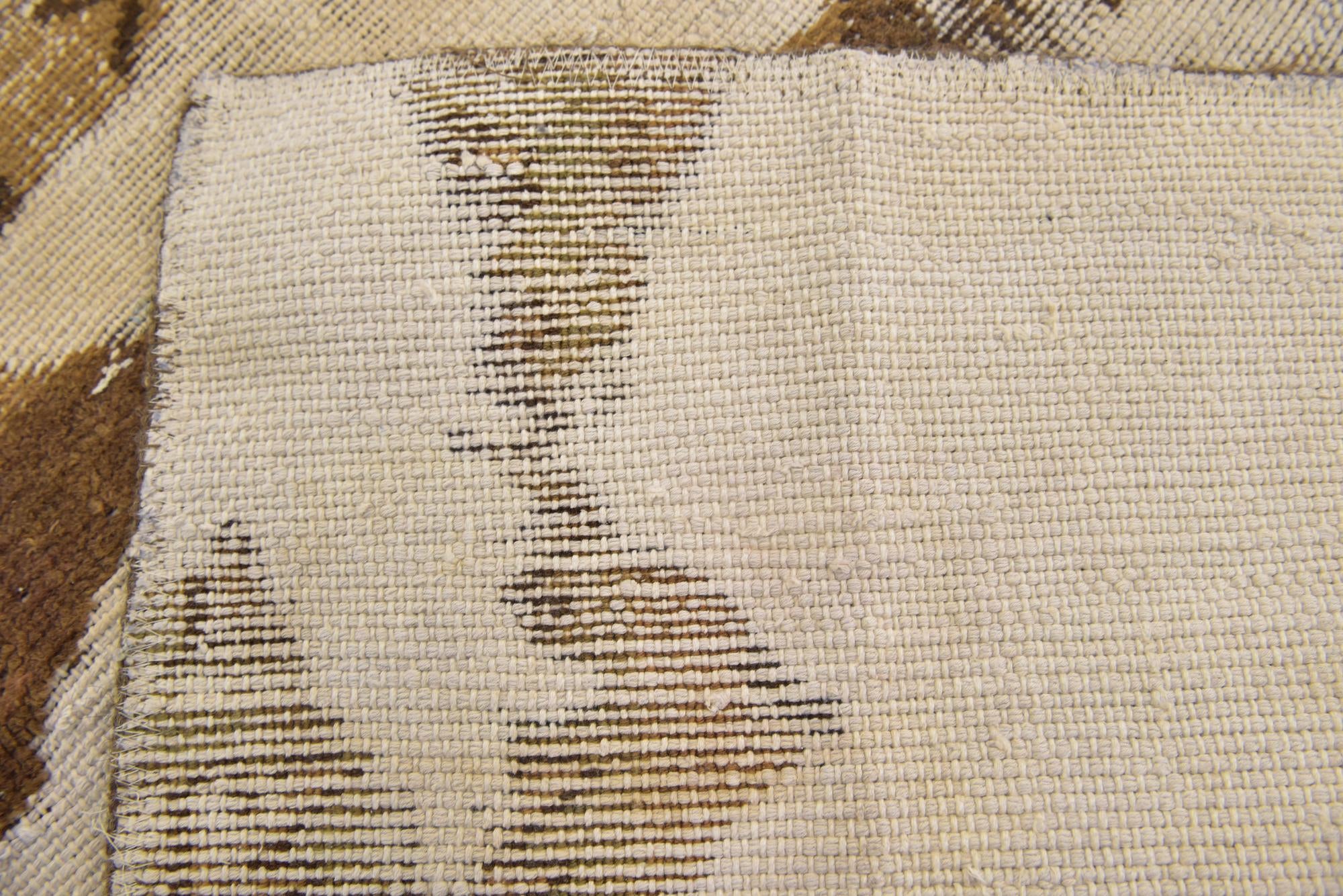 3' 8 x 4' 7 Hand Knotted Ultra Vintage Persian Wool Rug