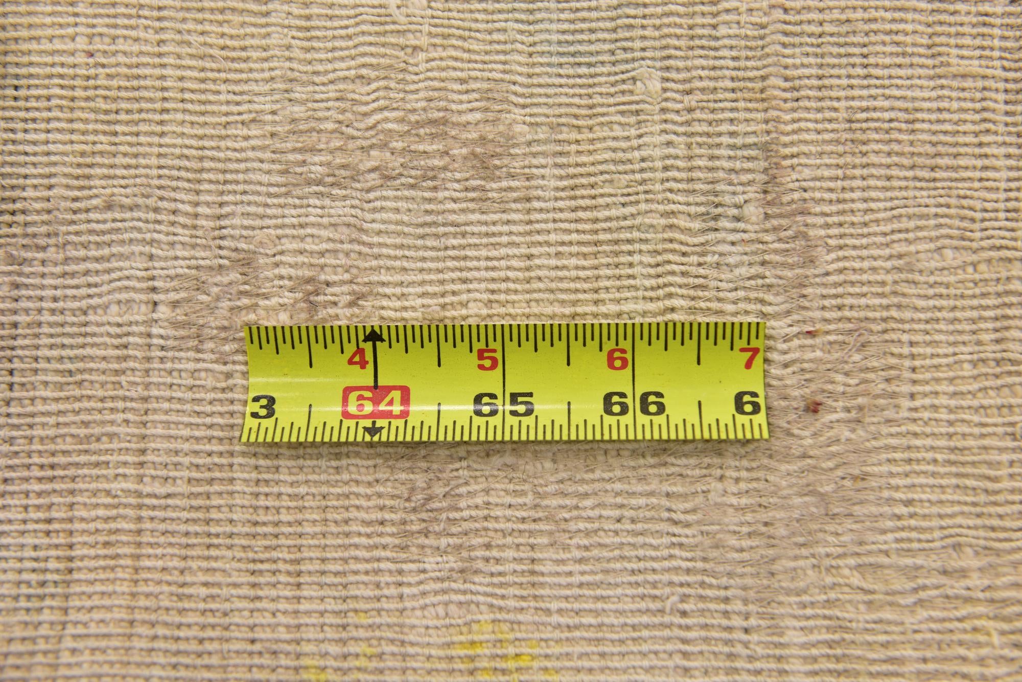 3' 5 x 4' 5 Hand Knotted Ultra Vintage Persian Wool Rug
