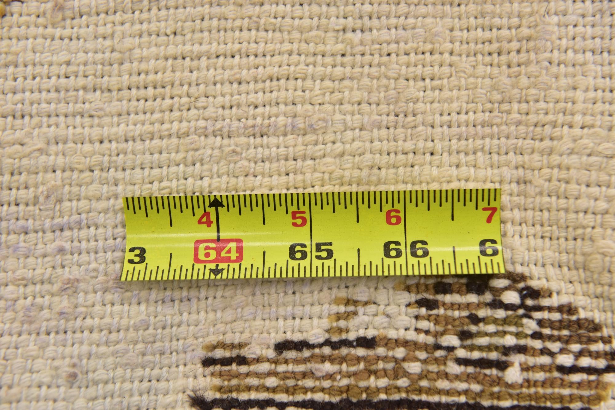 3' 2 x 5' Hand Knotted Ultra Vintage Persian Wool Rug