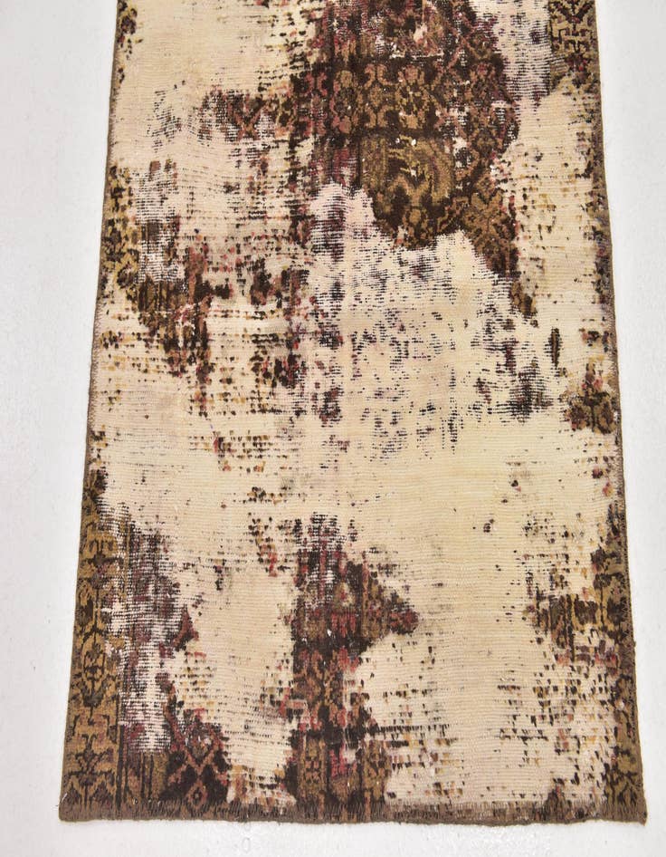 Detail image of 3' x 5' 4  Hand Knotted Ultra Vintage Persian Wool Rug