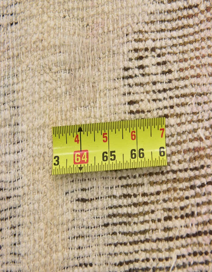 Detail image of 3' 10 x 6' 2  Hand Knotted Ultra Vintage Persian Wool Rug