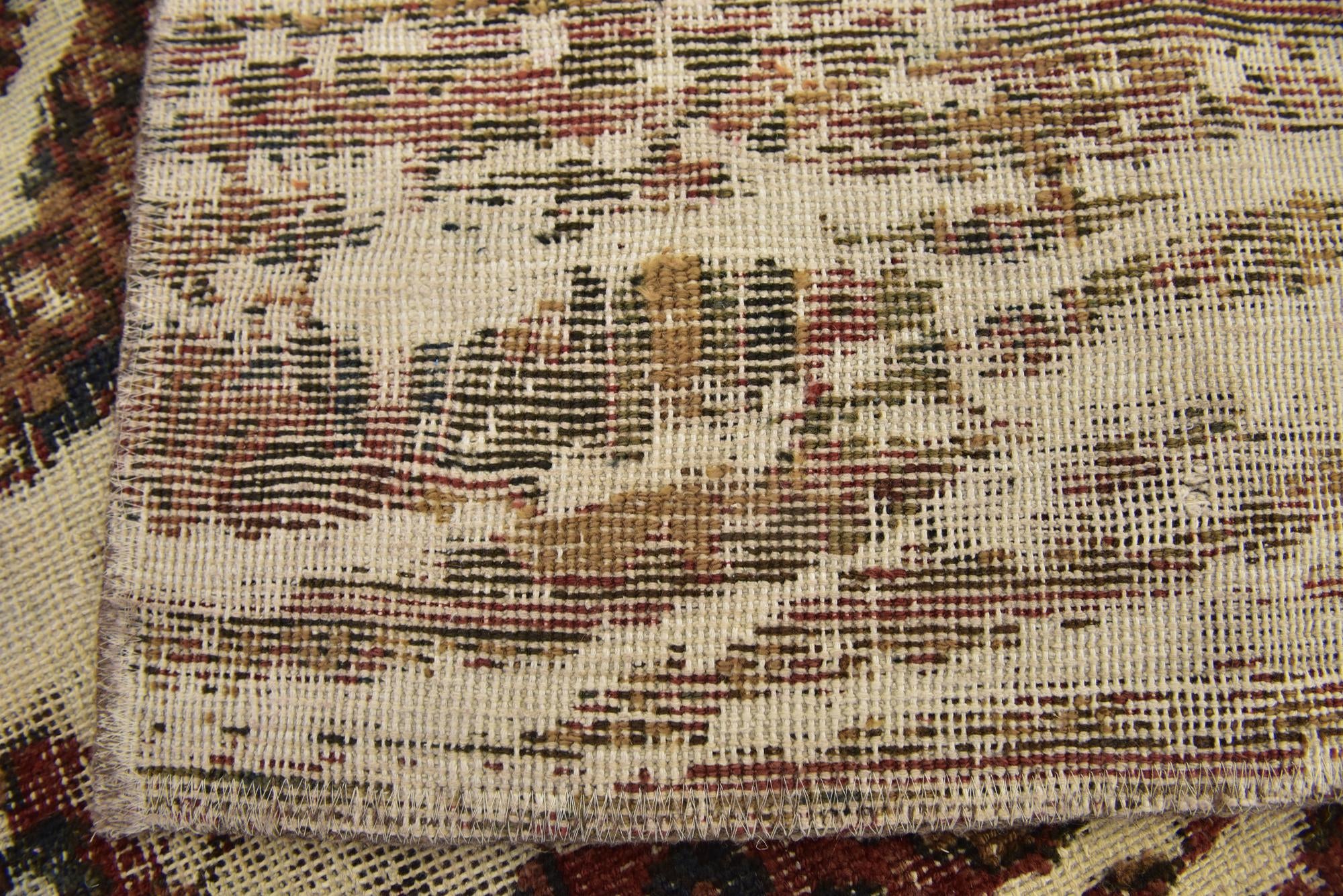 5' 5 x 6' 2 Hand Knotted Ultra Vintage Persian Wool Rug