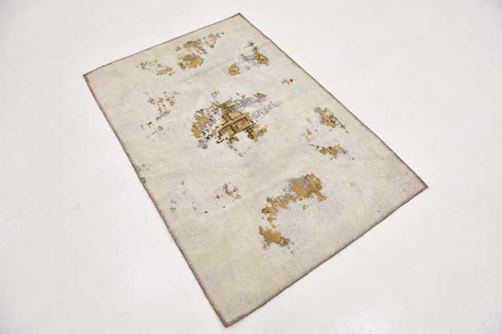3' 3 x 4' 10 Hand Knotted Ultra Vintage Persian Wool Rug