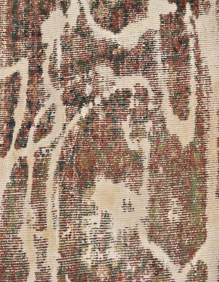 Detail image of 3' 3 x 5' 10  Hand Knotted Ultra Vintage Persian Wool Rug