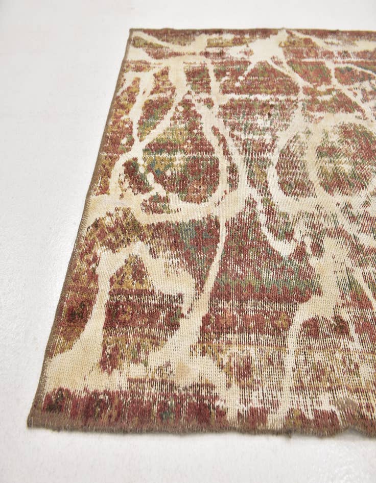 Detail image of 3' 3 x 5' 10  Hand Knotted Ultra Vintage Persian Wool Rug